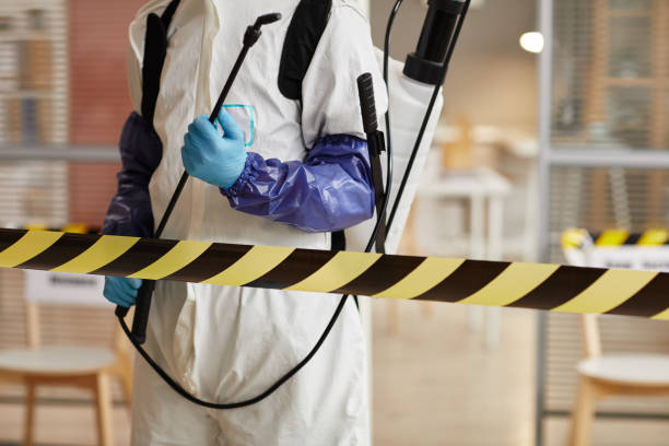Professional Blood Cleanup technician working in Fulton, IL